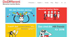 Desktop Screenshot of dodifferent.com